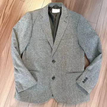 INHERIT 그레이 테일러드 자켓