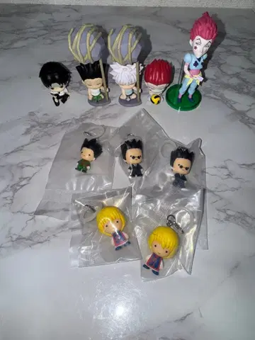 헌터헌터 가챠가챠 피규어 메지루시 액세서리