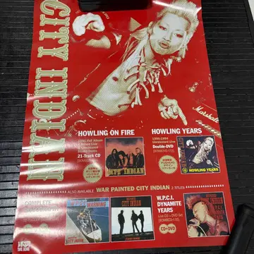 [ 중고 ] CITY INDIAN 포스터