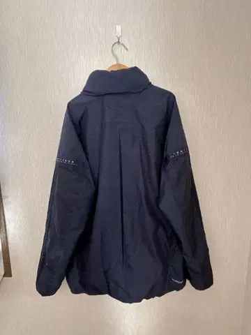 미사용 아디다스 윈드 브레이커 나일론 블루종