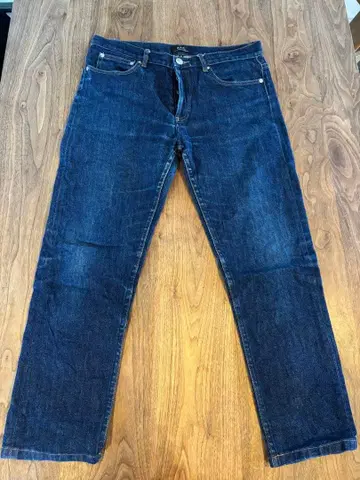 32인치 A.P.C 아페쎄 프티 뉴 스탠다드 스트레이트 데님