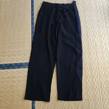 JNBY 스웨트 팬츠 니트 소재 블랙 40 사이즈