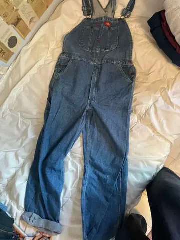 DICKIES 데님 오버롤 2벌