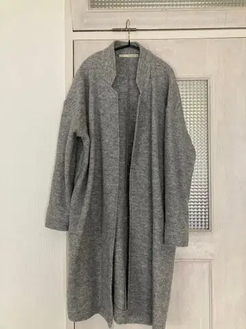 MERMOSE CLAIRE 그레이 롱 코트