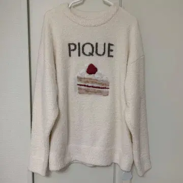 택 포함 새상품 젤라또피케 숏 케이크 풀오버