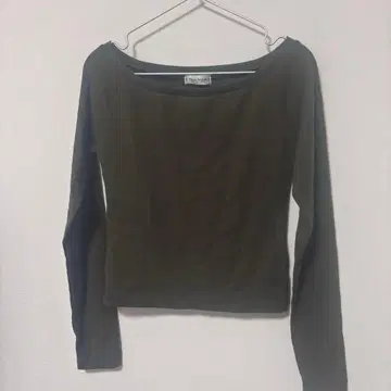 tinajojun 자수 보트넥 티셔츠 M 사이즈