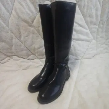 블랙 롱 부츠