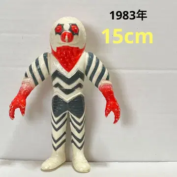 울트라 세븐 갓츠 외계인 소프트 비닐 1983