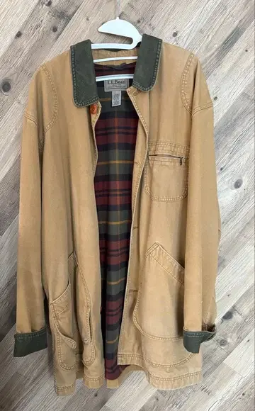 레어 llbean 롱 재킷 XL