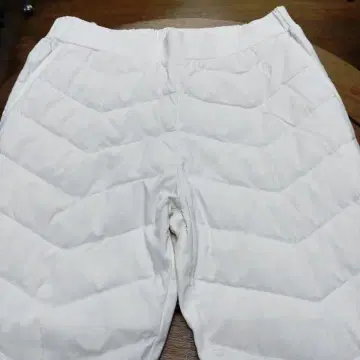 다운 팬츠, 화이트 L