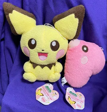 포켓몬 코롯토 만마루쨩 봉제 인형 파스텔 컬러 [피츄] [사랑동이]