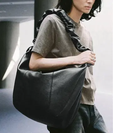 WYM LIDNMARTIFICIAL GRAIN 숄더백