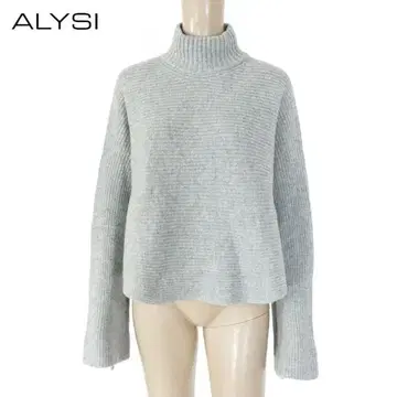 새상품 알리 ALYSI 긴팔 니트 S EKN773 프리 사이즈 스웨터