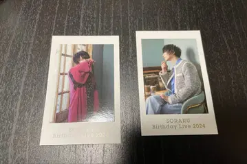 After the Rain 은색 테이프 마후마후 소라루 폴라로이드 2장