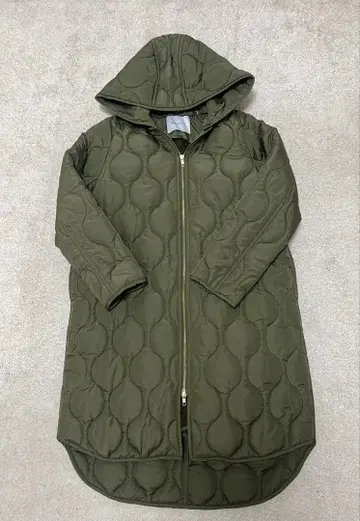 Emma Taylor 후드 부착 퀼팅 자켓 38