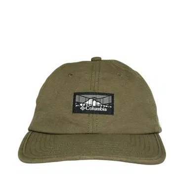 컬럼비아 사이드 로고 자수 덕 원단 캡