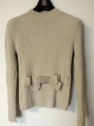 M'S GRACY 리본 포함 니트 스웨터 38 새상품급