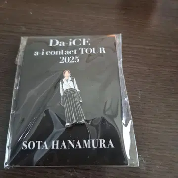 Da-iCE SOTA HANAMURA 핀 배지 2025