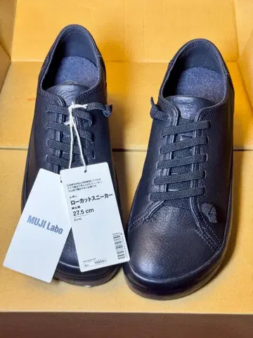 새상품 MUJI LABO 로우컷 스니커즈 27.5 cm 캠퍼 MUJI