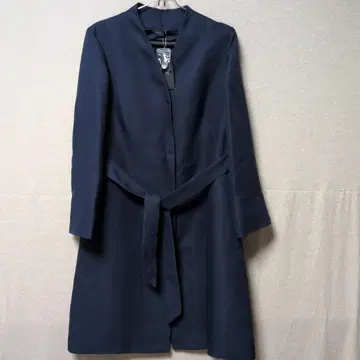 [미텐테] (11/L) 노카라 롱 코트 여성용 무료배송