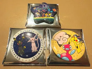 포켓몬 천문대 캔뱃지 세트 포켓몬 시크릿