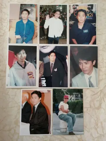 토니 레온 사진 8장 세트 양조위