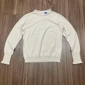 BLUE LABEL CRESTBRIDGE 프릴 넥 니트 38