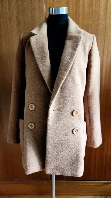 CECIL McBEE 브라운 테일러드 코트