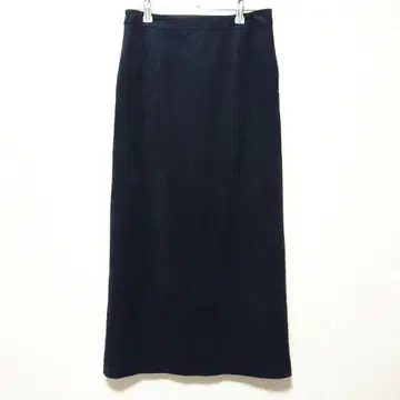 뷰티앤유스 스웨이드라이크 프론트 슬릿 스커트