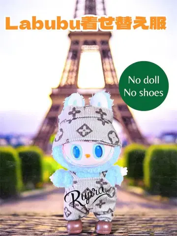 Labubu 옷 갈아입기 의류 노인형 노슈즈