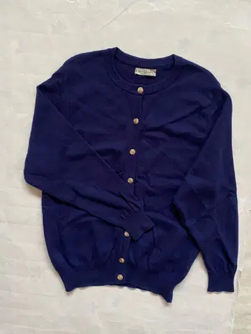 캐시미어 100% 네이비 가디건