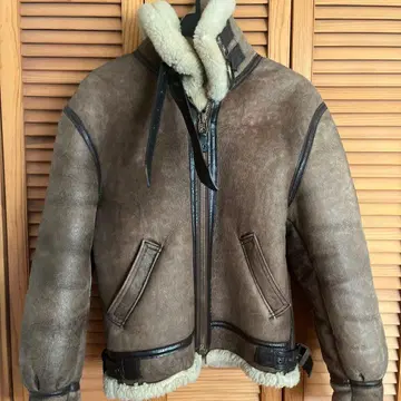 AVIREX 아비렉스 무스탕 자켓 USA 34