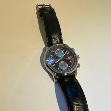 폴스미스 크로노그래프 가죽 밴드 시계