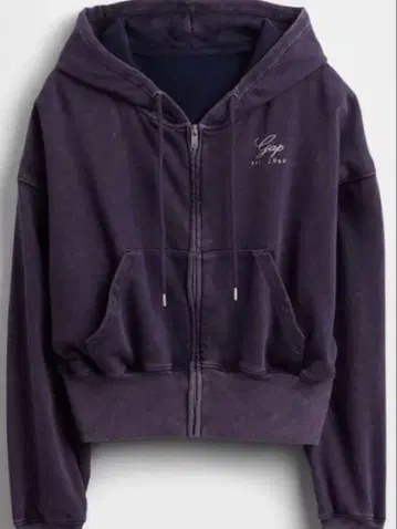 빈티지 소프트 GAP 로고 집업 후드티