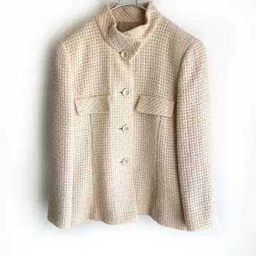 Leilian 레리안 알파카 100% 스탠드 카라 자켓 9호