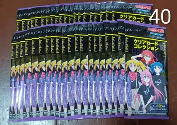 봇치더록 클리어 카드 컬렉션 묶음 판매