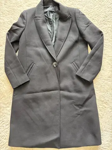 ZARA BASIC 블랙 롱 코트