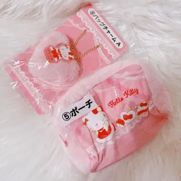 미사용 새상품 산리오 헬로키티 복권 파우치 참