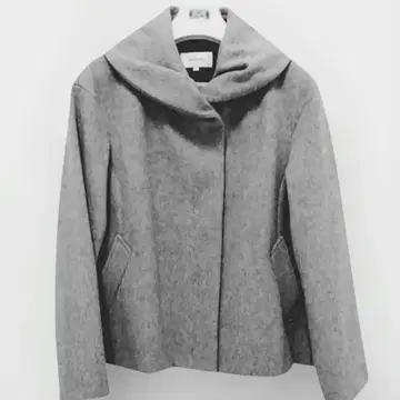 언타이틀 빅 숄 울 숏코트