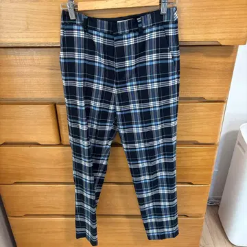 IENA 체크 무늬 팬츠