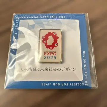 새상품 미야쿠미야쿠 EXPO 2025 오사카 간사이 박람회 핀 배지