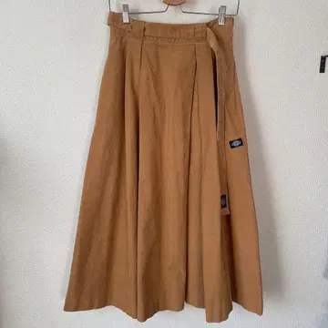 니코앤드 x 디키즈 콜라보 코듀로이 롱 스커트