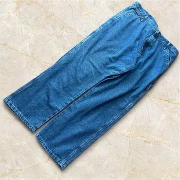 90s 00s 랭글러 카고 팬츠 데님 블루