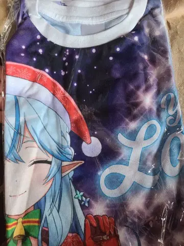 호로츠리 유키하나 라미 풀 그래픽 T셔츠 XL 사이즈