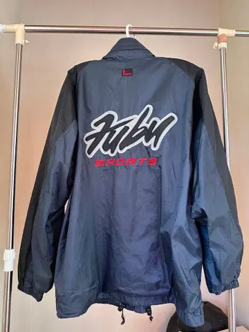 FUBU 후부 나일론 자켓 L 네이비 겨울용
