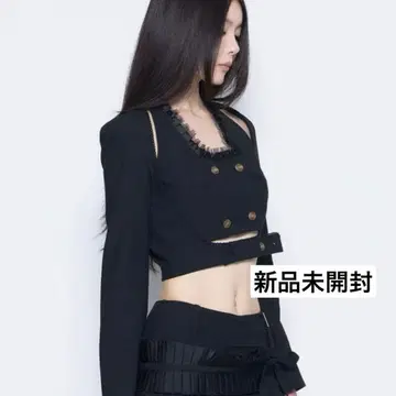 S 레이스 트리밍 수트 앙상블