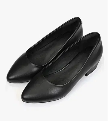 블랙 펌프스 5cm 힐 24cm