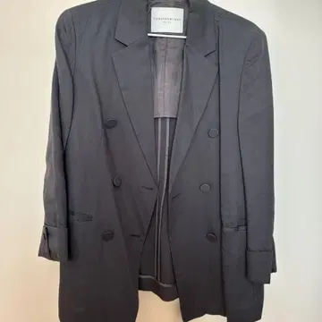 TOMORROWLAND 다크 그레이 테일러드 자켓 36 사이즈