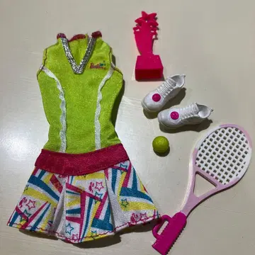 바비 옷 갈아입기 테니스 세트