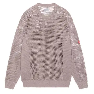 C.E 사이드 립 루즈 넷 니트